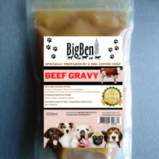 big ben beef gravy dog food