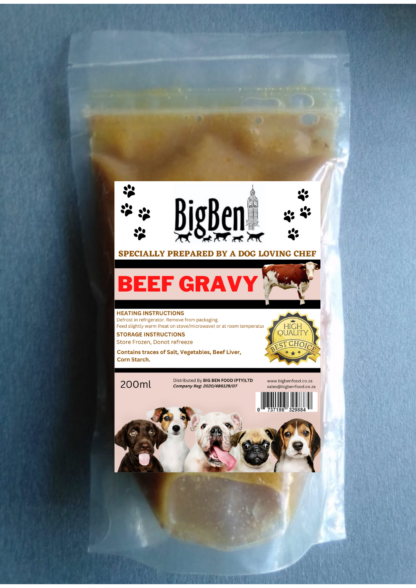 big ben beef gravy dog food