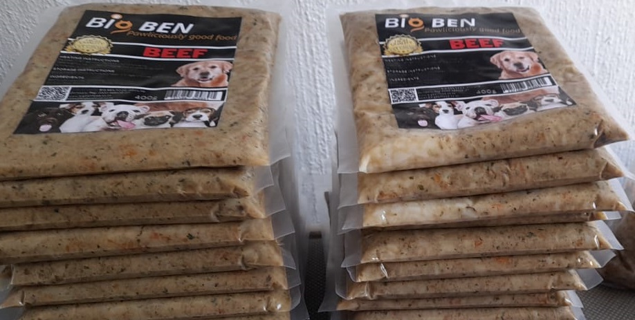 Manufacturers and distributors of cooked frozen dog food