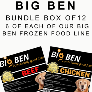 Save 10% Value Pack Big Ben - Beef and Chicken 400g box of 12